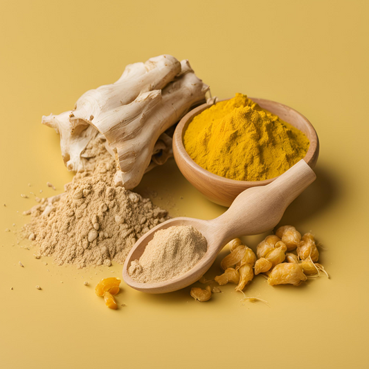 an image of maca root and ashwagandha